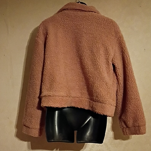 Princess Polly Mauve/ Rose Cozy Teddy Jacket. Size 6.Pretty Fall Color. - Picture 6 of 14
